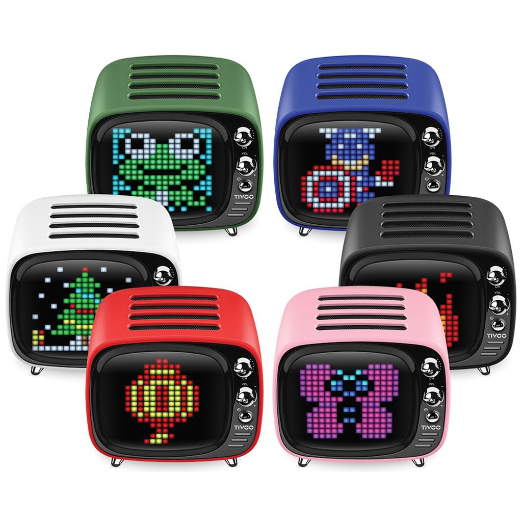 Tivoo - Smart Pixel Art Blutooth Speaker - The Time Machine - Jordan