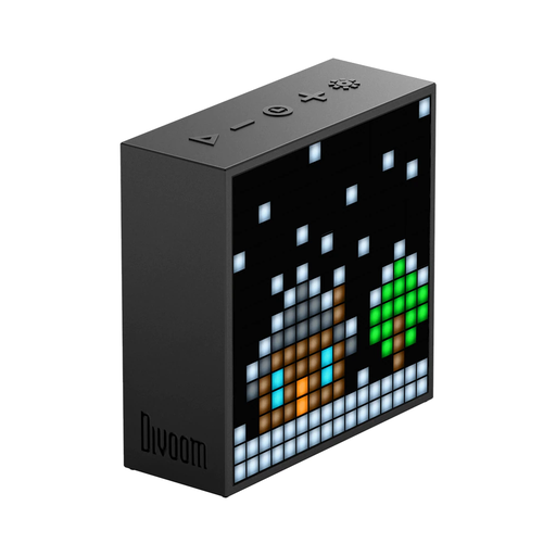 [90100058091 - BLACK] Timebox Evo - Pixel Art Smart Bluetooth Speaker